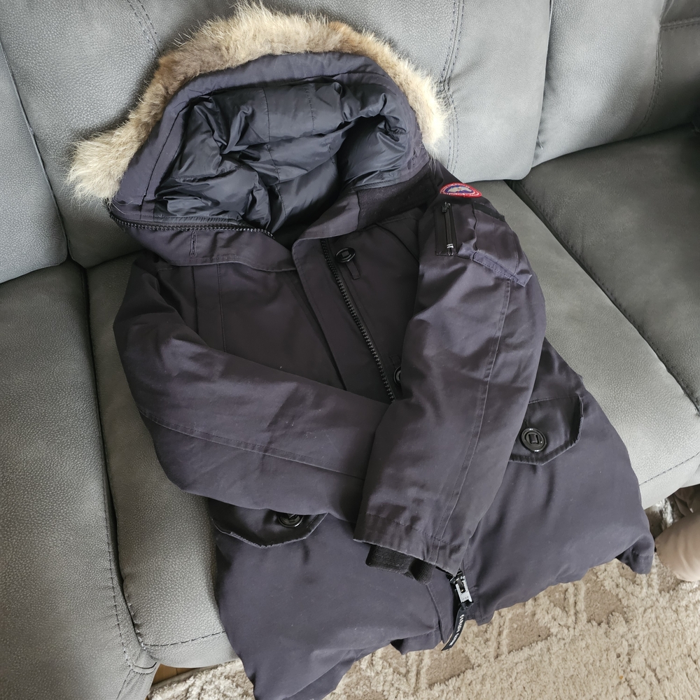 Canada Goose Montebello Jacket with Fur Trim